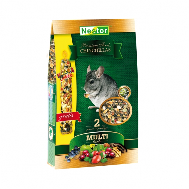 Multi-taste Premium food for chinchillas