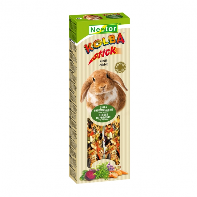 Kolba Premium dla królików z ziołami, sianem i warzywami 