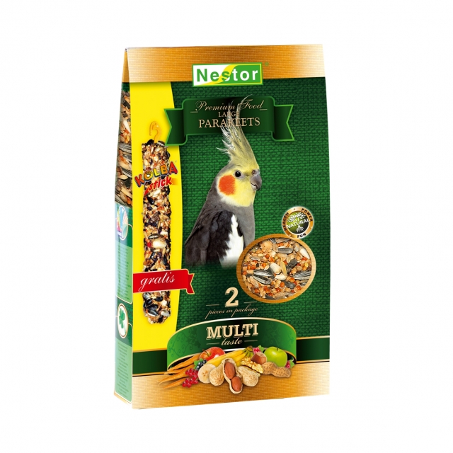 multi-taste Premium food for large parakeets